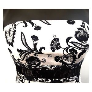 White House Black Market Strapless Dress